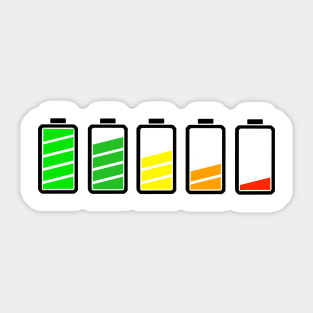 Batteries Sticker